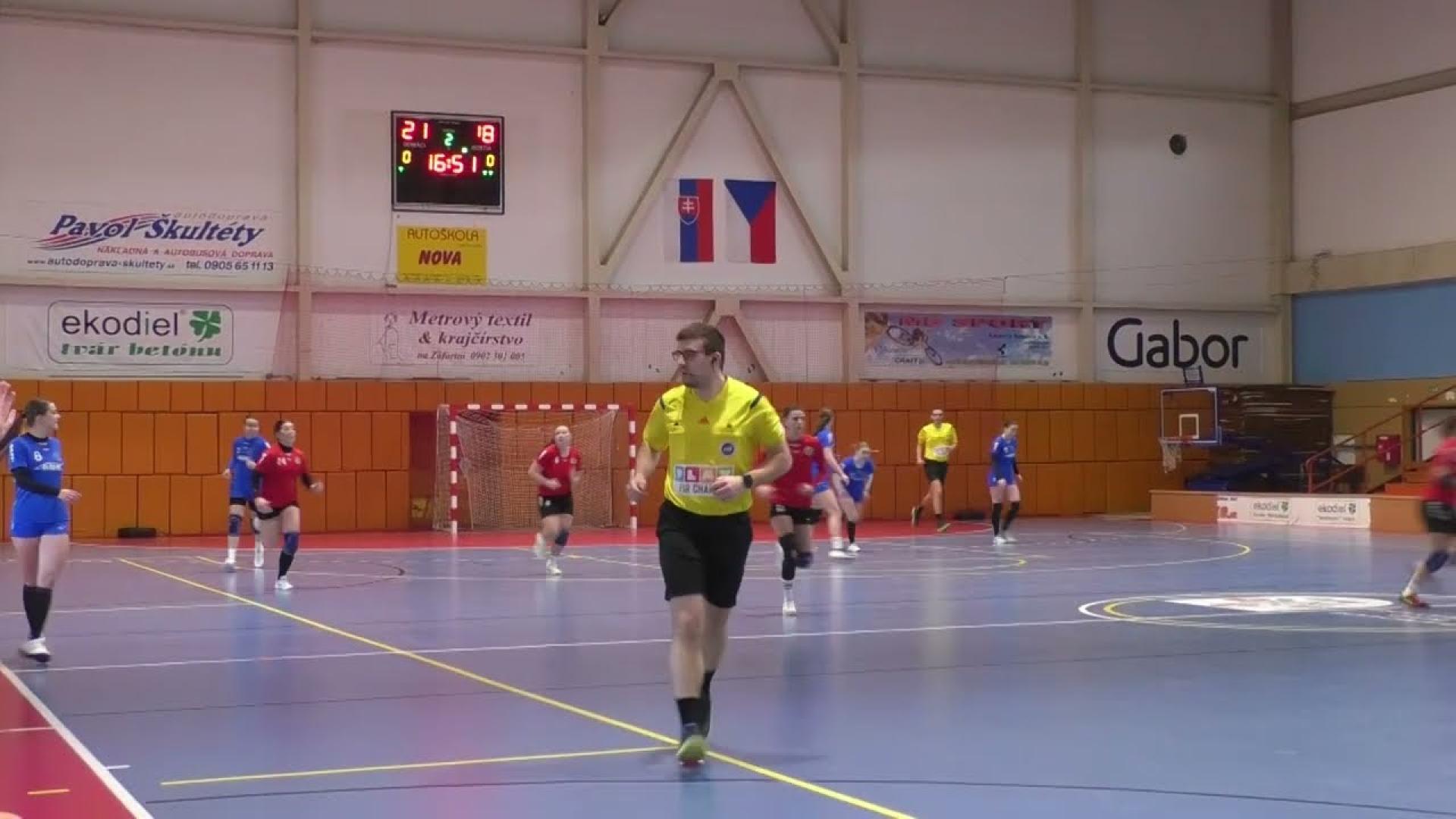 Embedded thumbnail for  Hádzaná Bánovce Močenok 2023